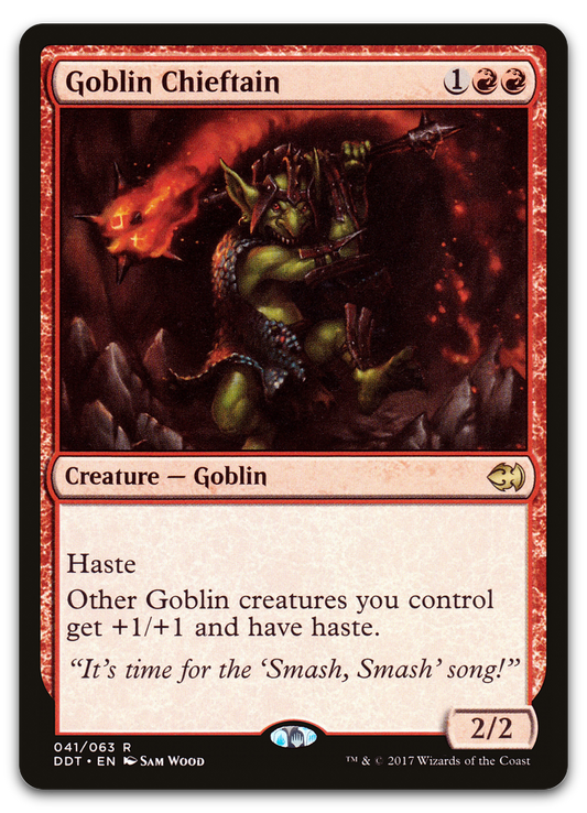 Goblin Chieftain (Duel Decks: Merfolk vs. Goblins)