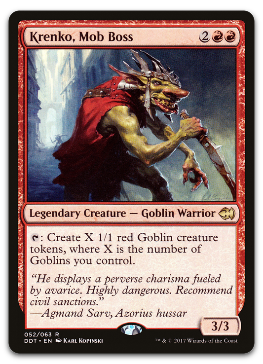 Krenko, Mob Boss (Duel Decks: Merfolk vs. Goblins)