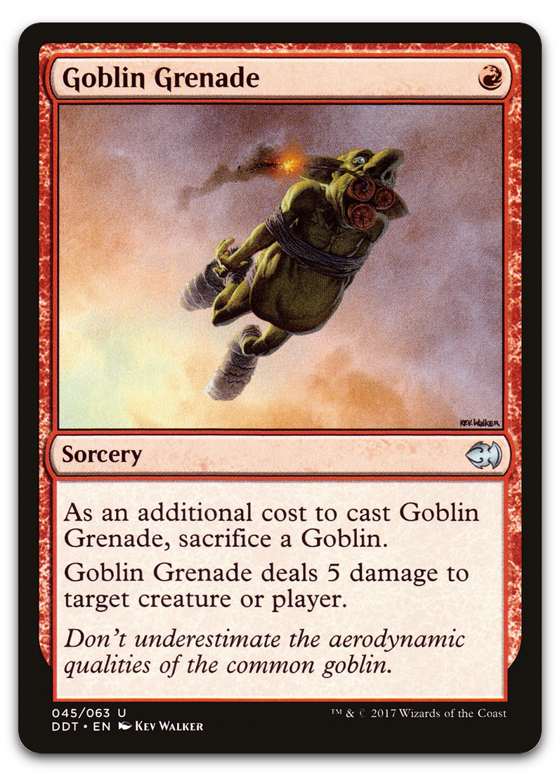 Goblin Grenade (Duel Decks: Merfolk vs. Goblins)