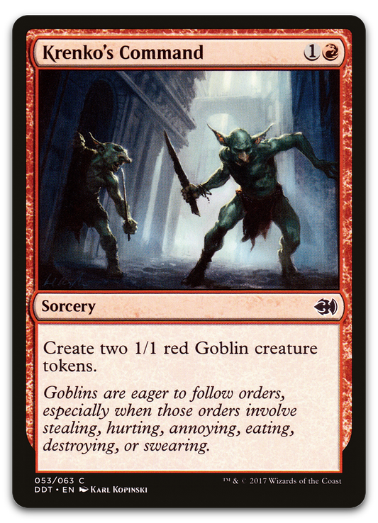 Krenko's Command (Duel Decks: Merfolk vs. Goblins)