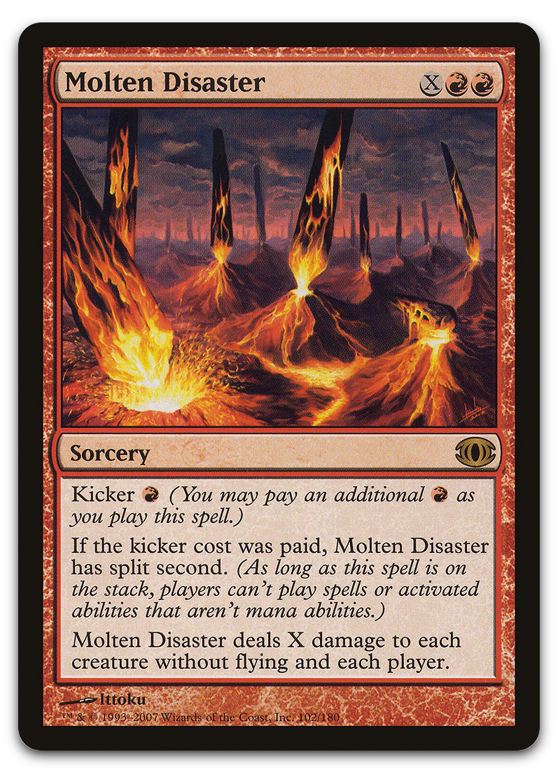 Molten Disaster (Future Sight)