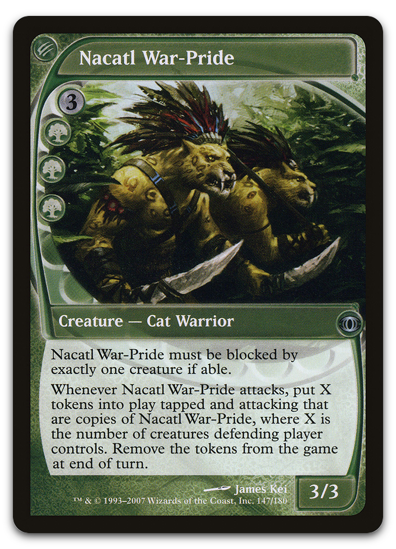 Nacatl War-Pride (Future Sight)