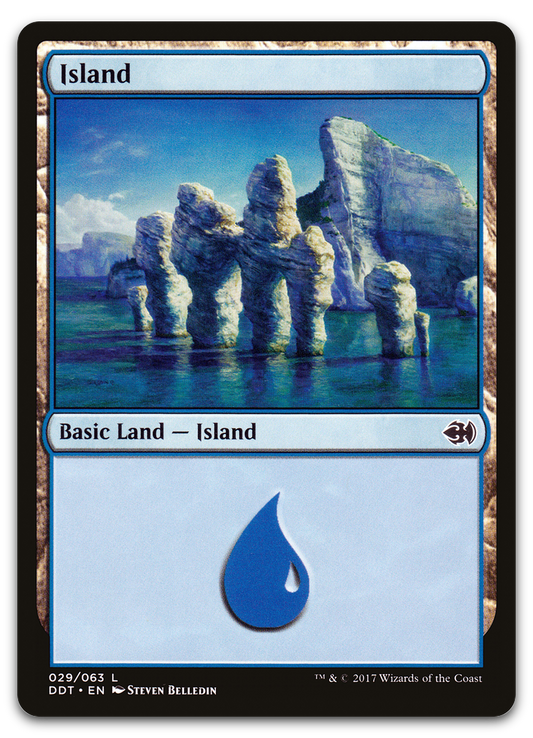 Island (029) (Duel Decks: Merfolk vs. Goblins)