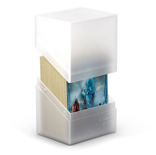 Boulder Deck Case - Frosted (Holds 80+) - Ultimate Guard Deck Boxes