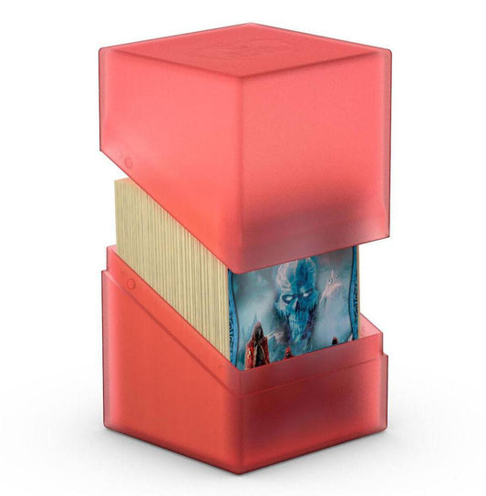 Boulder Deck Case - Ruby - (Holds 100+) - Ultimate Guard Deck Boxes