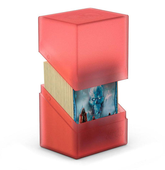 Boulder Deck Case - Ruby (Holds 80+) - Ultimate Guard Deck Boxes