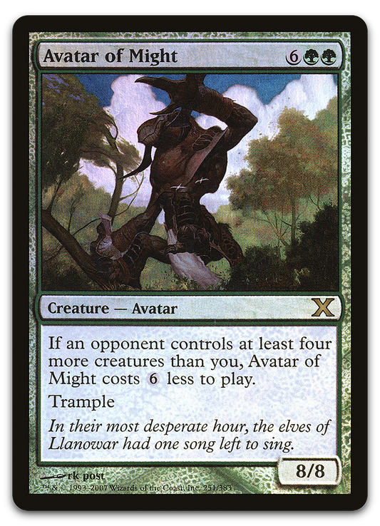 Avatar of Might (10th Edition)