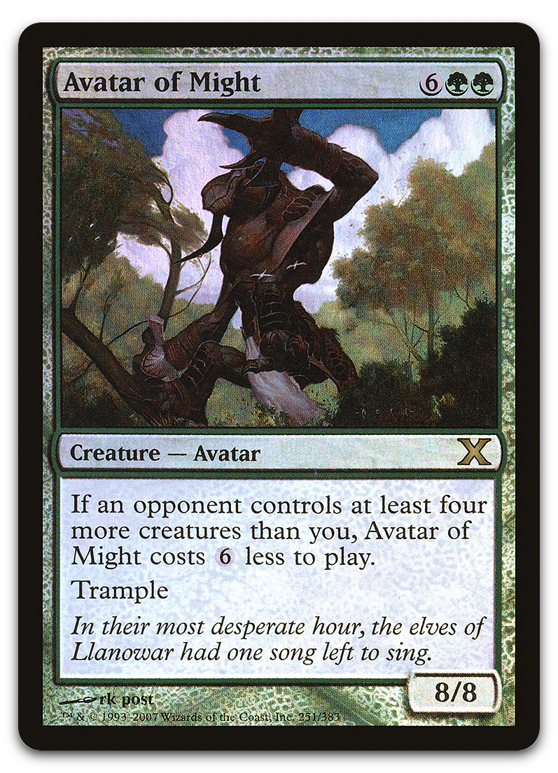 Avatar of Might (10th Edition)