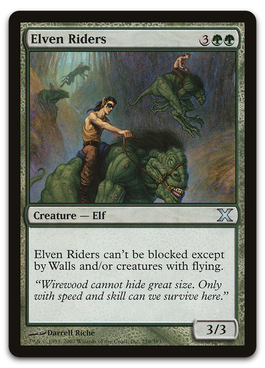 Elven Riders (10th Edition)