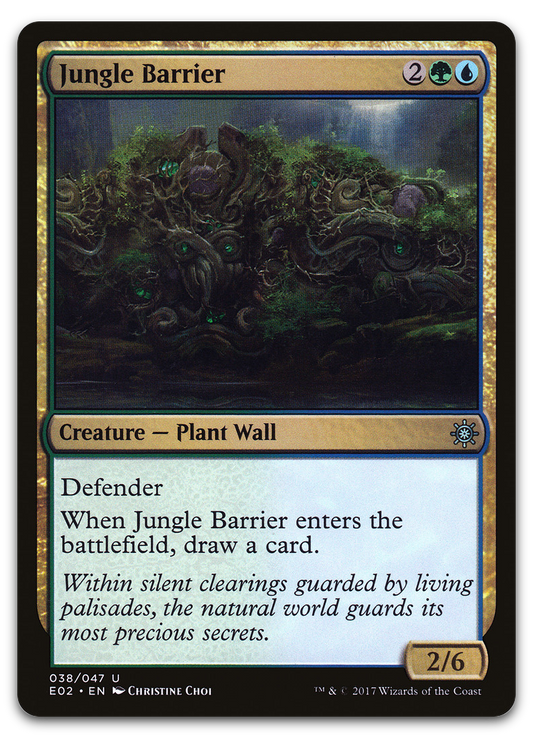 Jungle Barrier (Explorers of Ixalan)