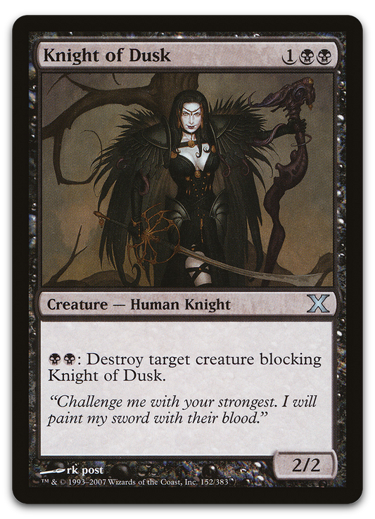 Knight of Dusk (10th Edition)