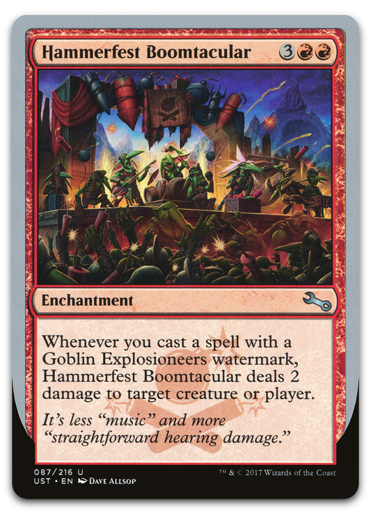 Hammerfest Boomtacular (Unstable)