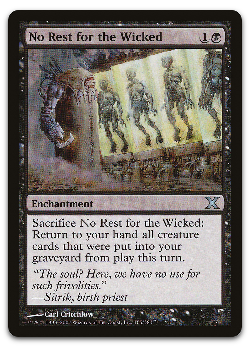 No Rest for the Wicked (10th Edition)