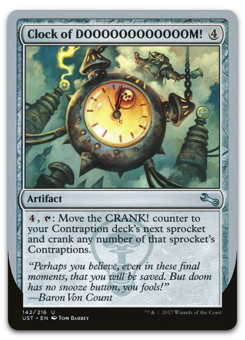 Clock of DOOOOOOOOOOOOM! (Unstable)