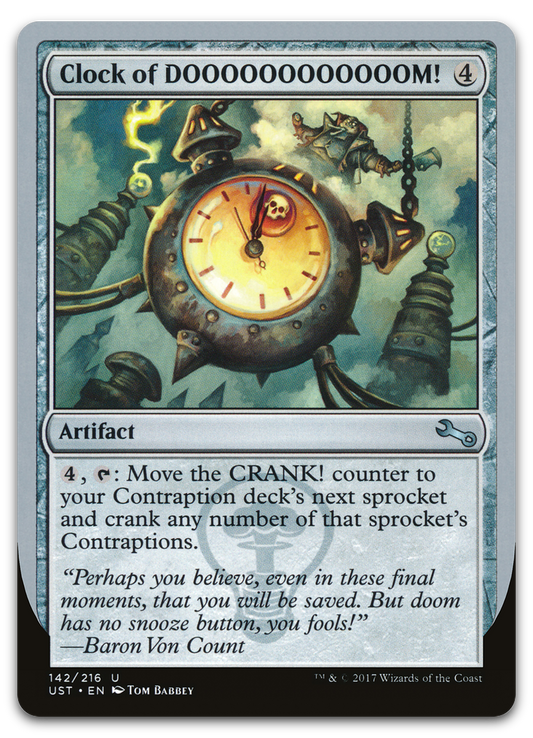 Clock of DOOOOOOOOOOOOM! (Unstable)