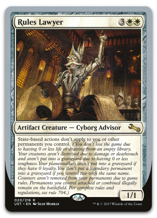 Rules Lawyer (Unstable)