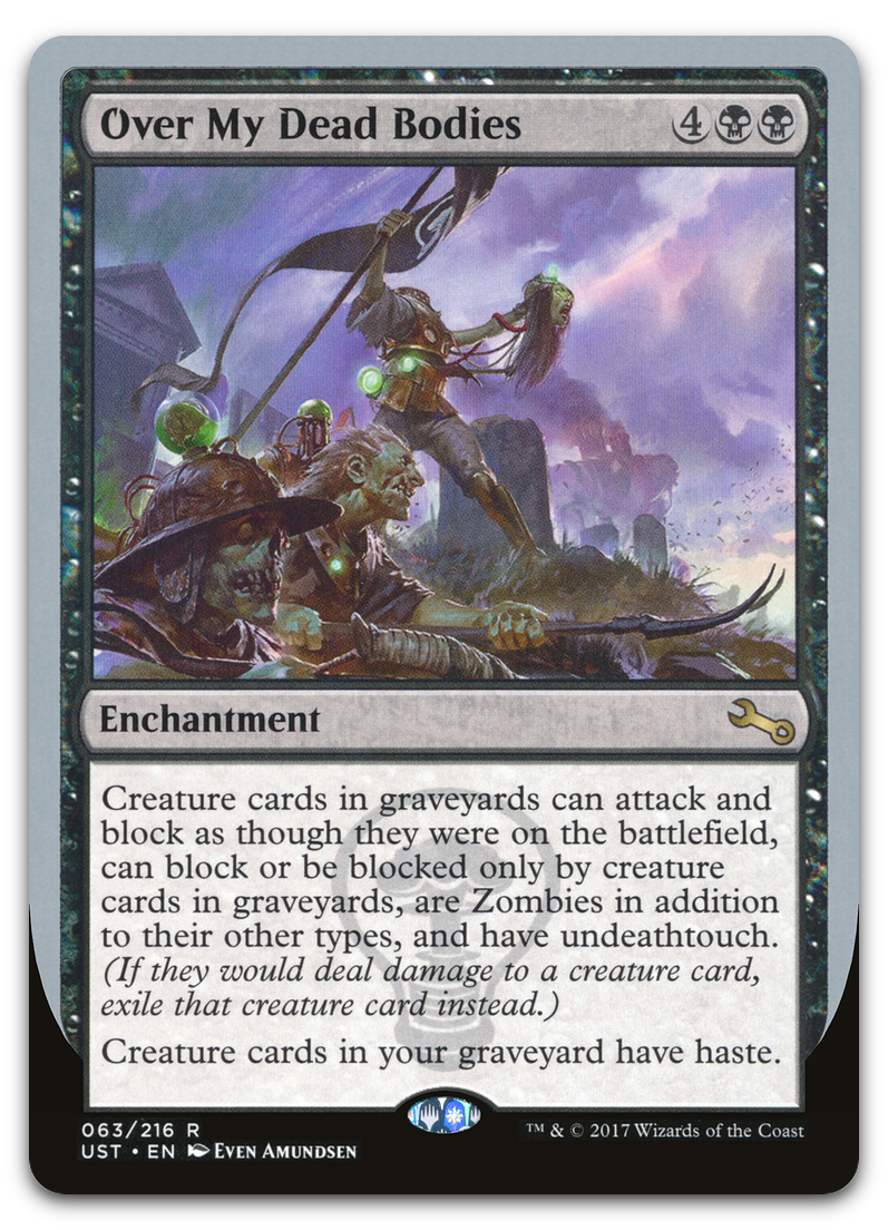 Over My Dead Bodies (Unstable)