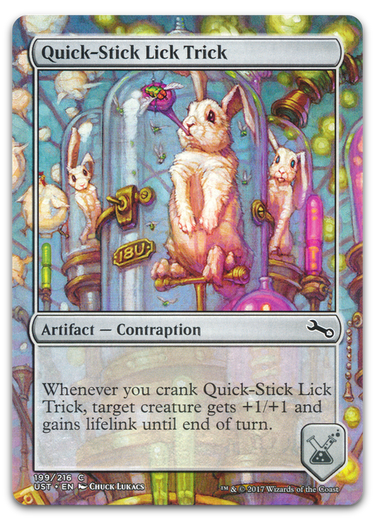 Quick-Stick Lick Trick (Unstable)