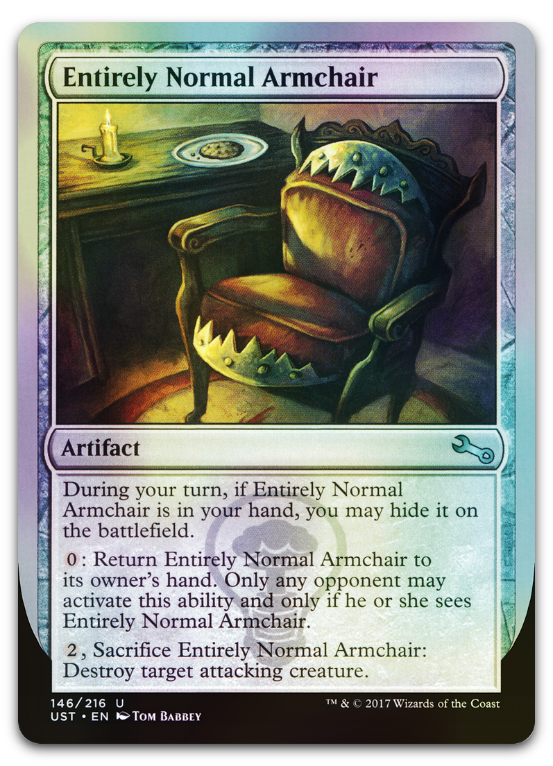 Entirely Normal Armchair (Unstable)