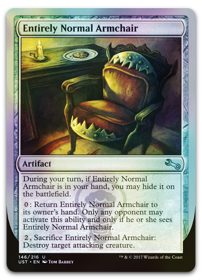 Entirely Normal Armchair (Unstable)