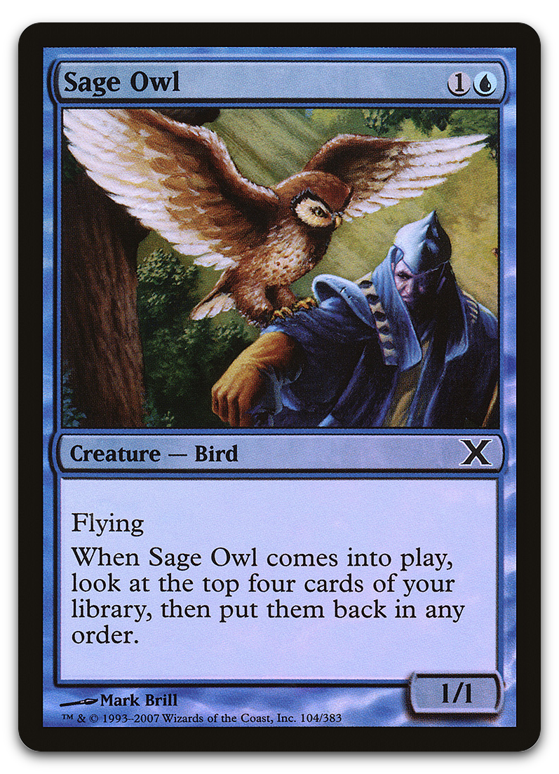 Sage Owl (10th Edition)