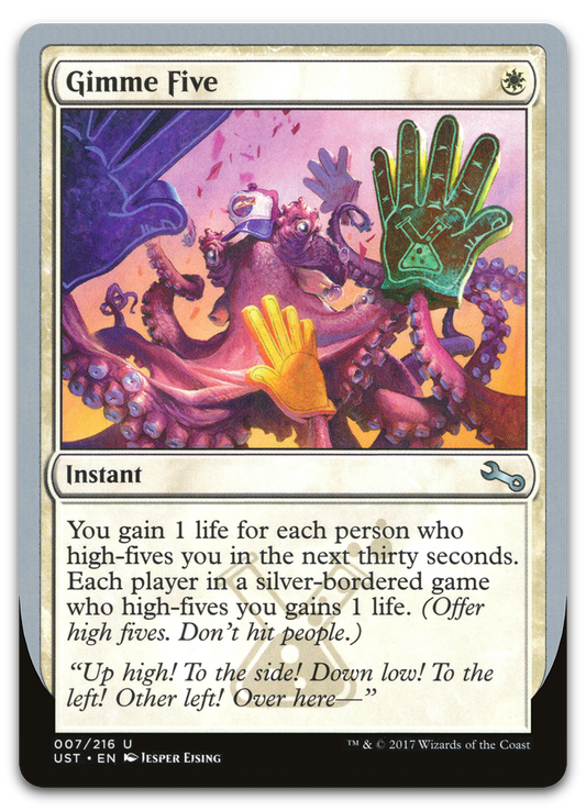 Gimme Five (Unstable)