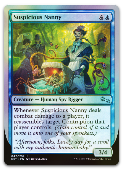 Suspicious Nanny (Unstable)