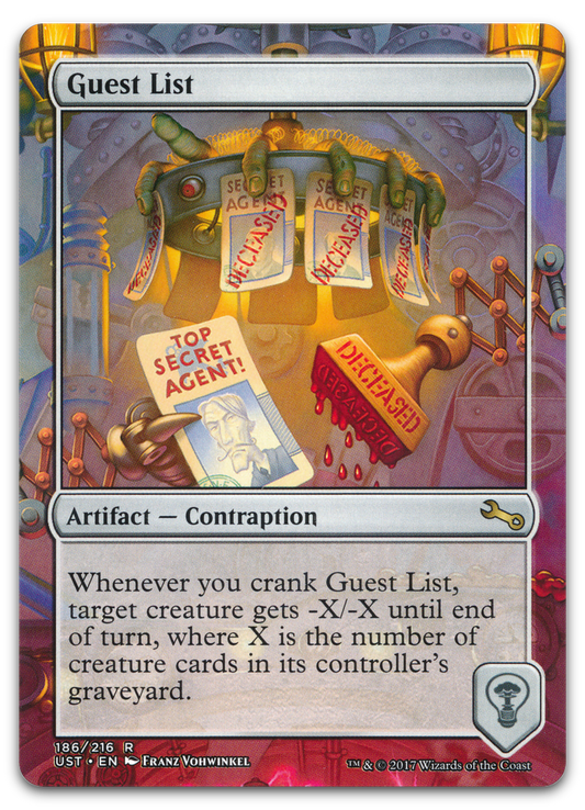 Guest List (Unstable)