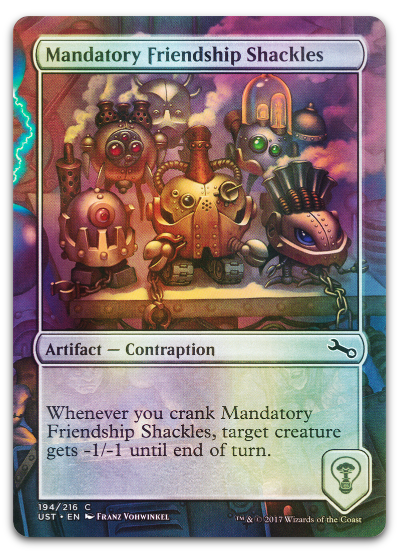 Mandatory Friendship Shackles (Unstable)