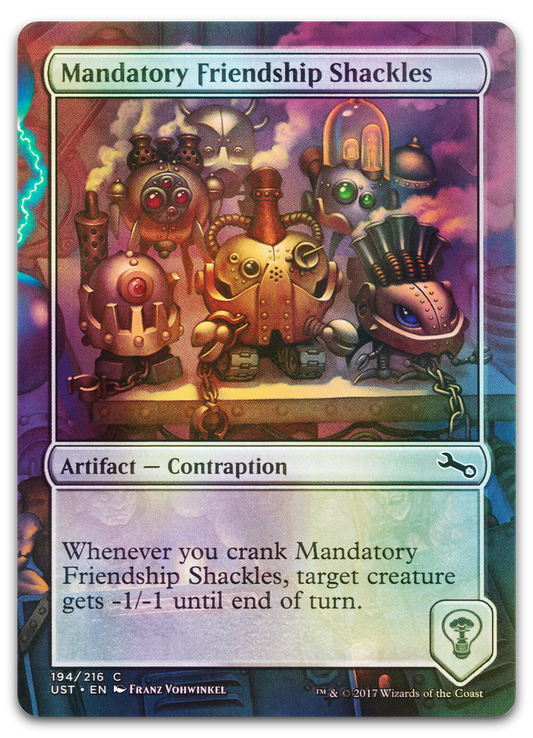 Mandatory Friendship Shackles (Unstable)