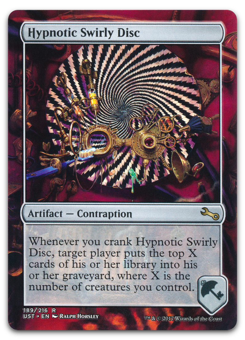 Hypnotic Swirly Disc (Unstable)