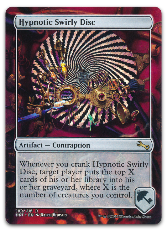 Hypnotic Swirly Disc (Unstable)