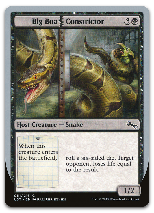 Big Boa Constrictor (Unstable)