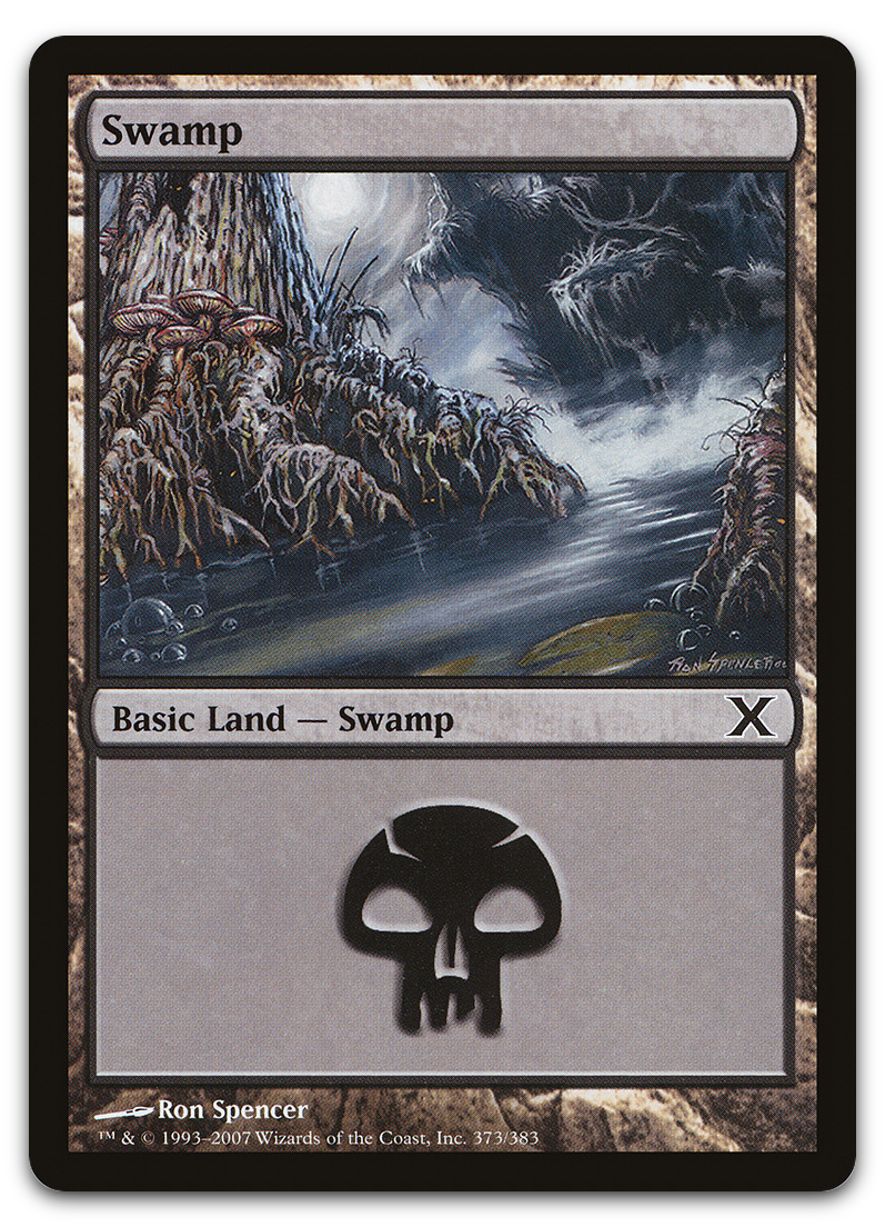 Swamp (373) (10th Edition)