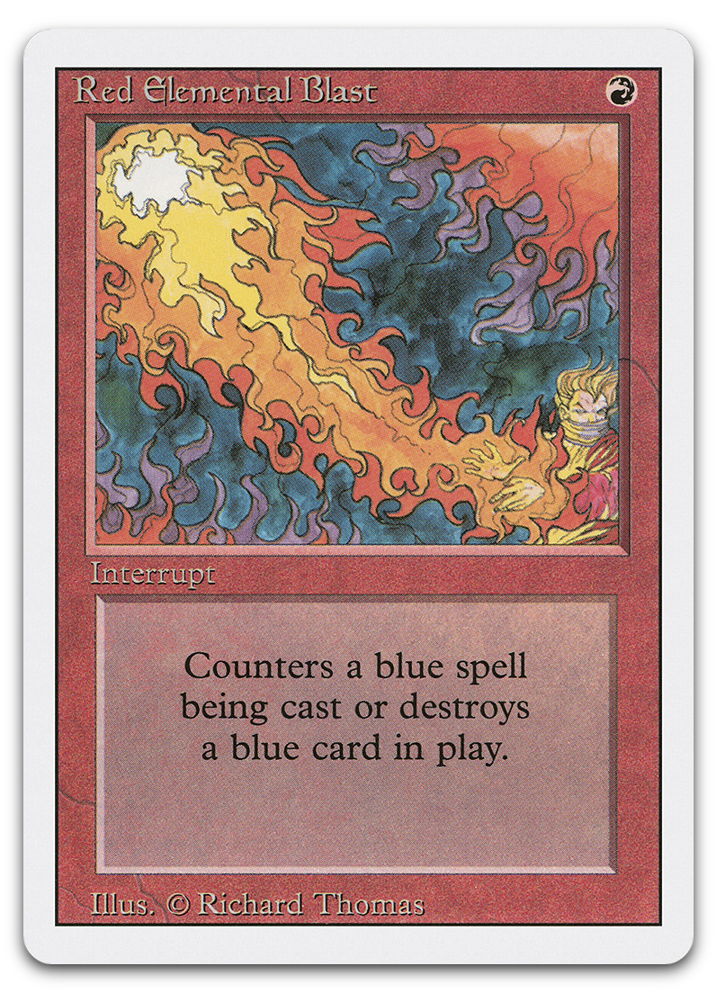 Red Elemental Blast (Revised Edition)