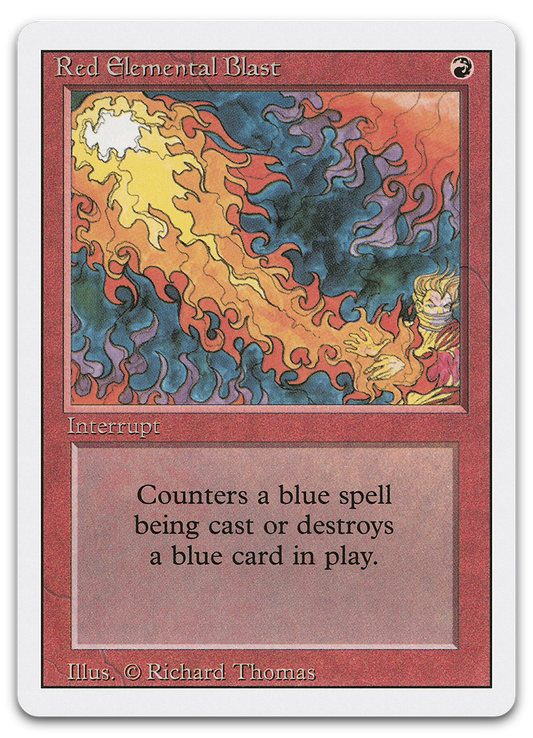 Red Elemental Blast (Revised Edition)