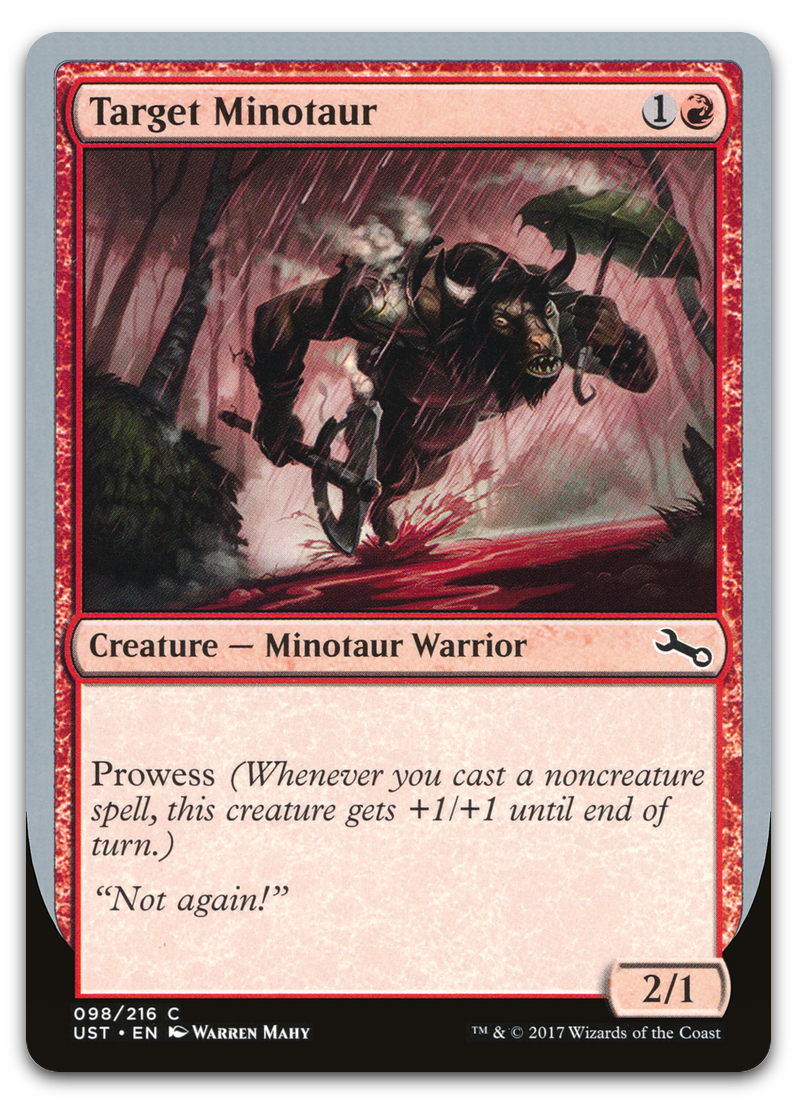 Target Minotaur (B) (Unstable)