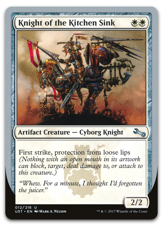 Knight of the Kitchen Sink (C) (Unstable)