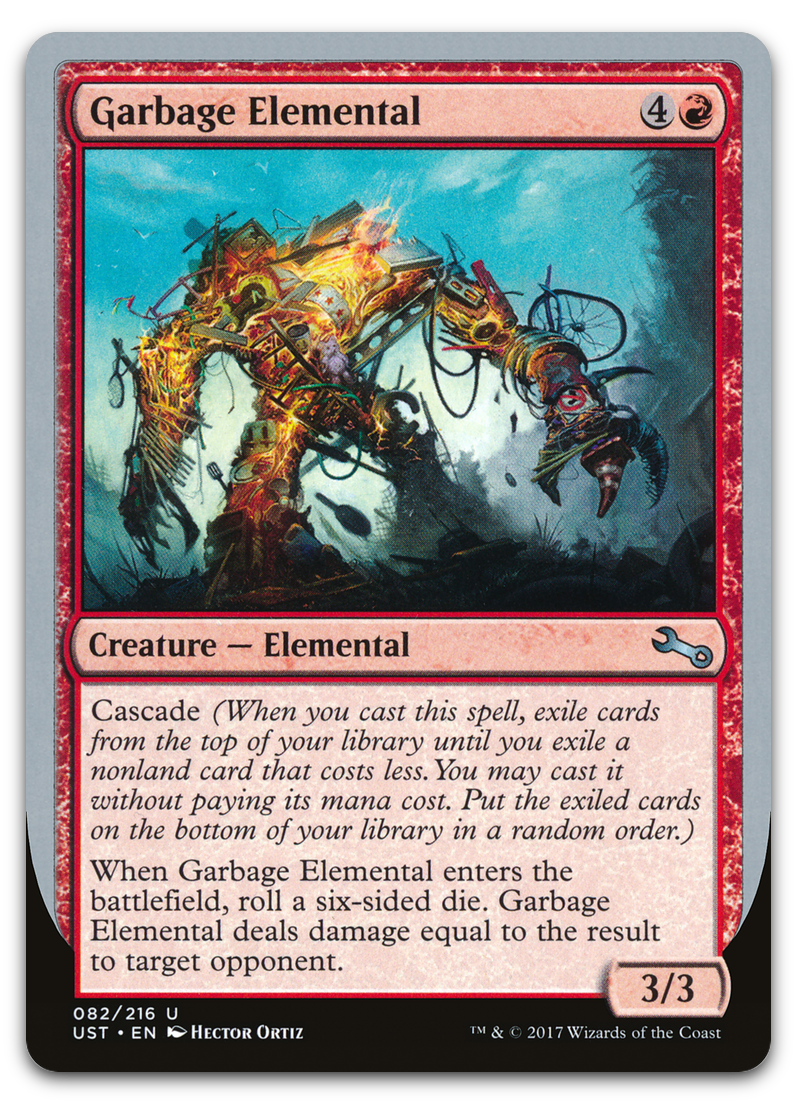 Garbage Elemental (D) (Unstable)