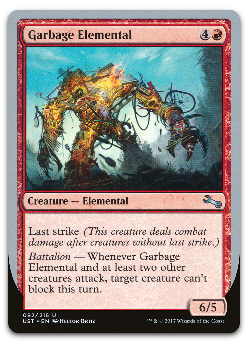 Garbage Elemental (F) (Unstable)