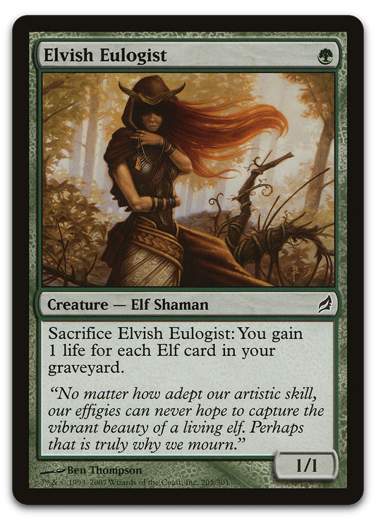 Elvish Eulogist (Lorwyn)