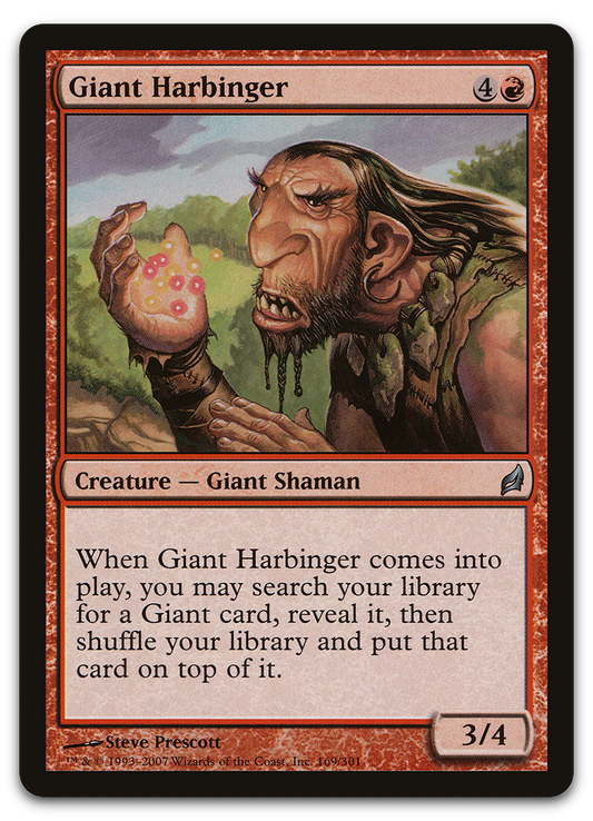 Giant Harbinger (Lorwyn)