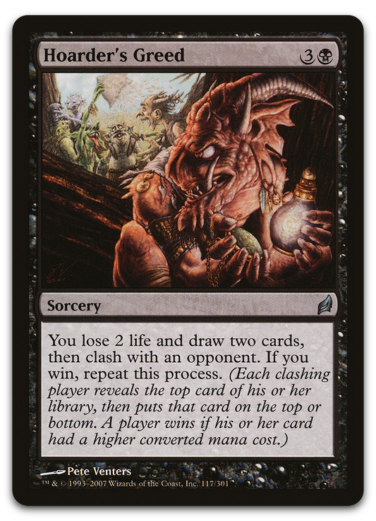 Hoarder's Greed (Lorwyn)