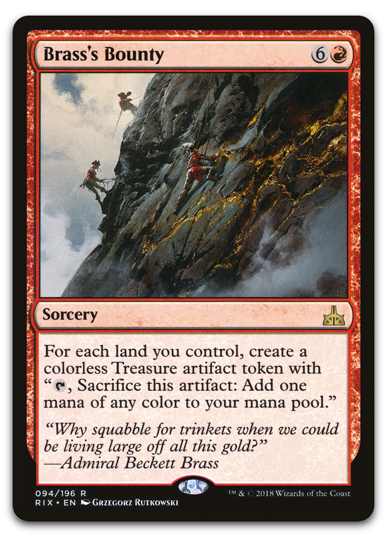 Brass's Bounty (Rivals of Ixalan)