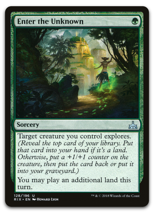 Enter the Unknown (Rivals of Ixalan)