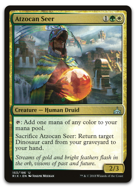 Atzocan Seer (Rivals of Ixalan)