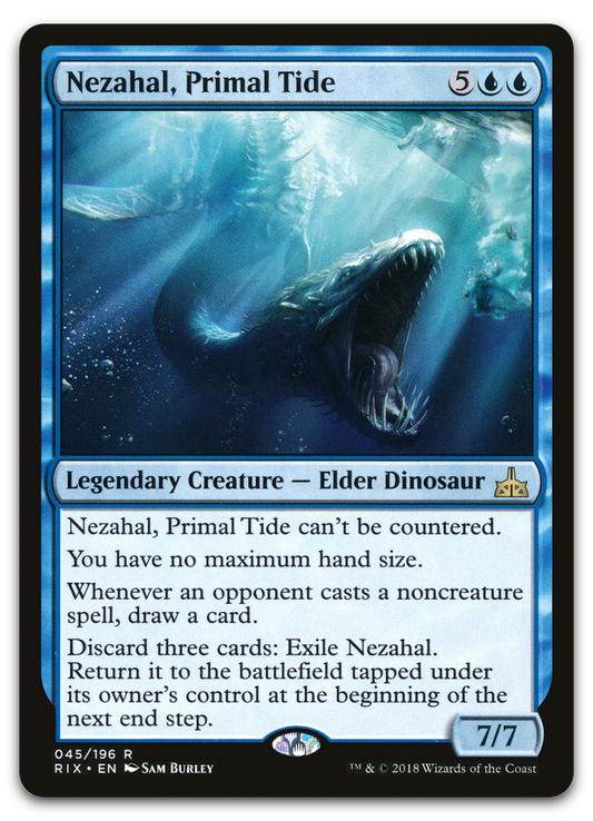 Nezahal, Primal Tide (Rivals of Ixalan)