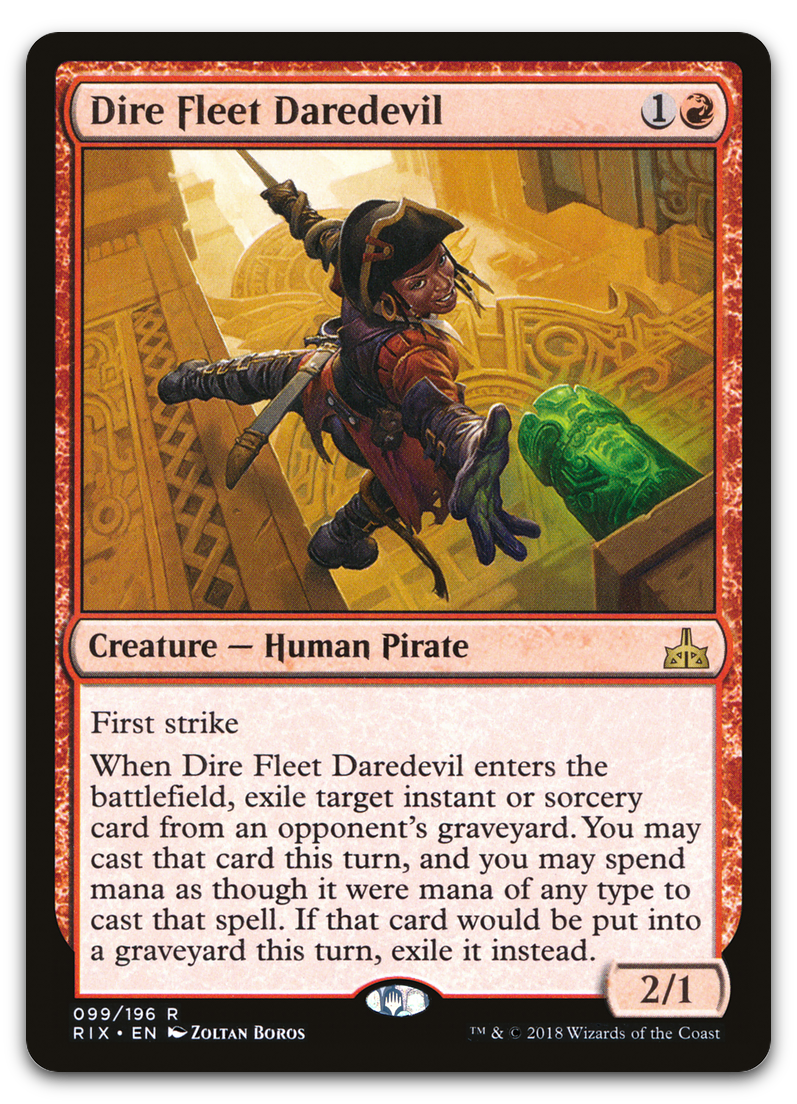 Dire Fleet Daredevil (Rivals of Ixalan)