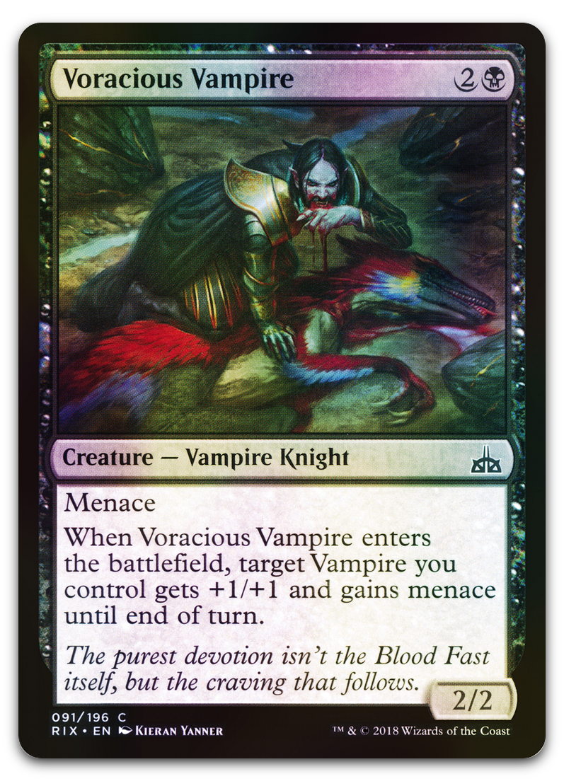 Voracious Vampire (Rivals of Ixalan)