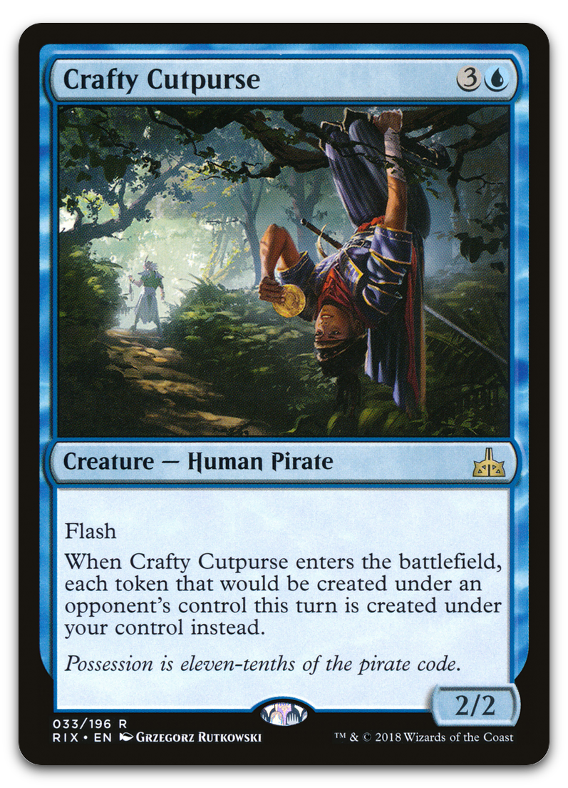 Crafty Cutpurse (Rivals of Ixalan)